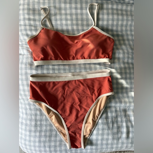 Geode Red/Orange Bikini Set - Picture 3 of 5